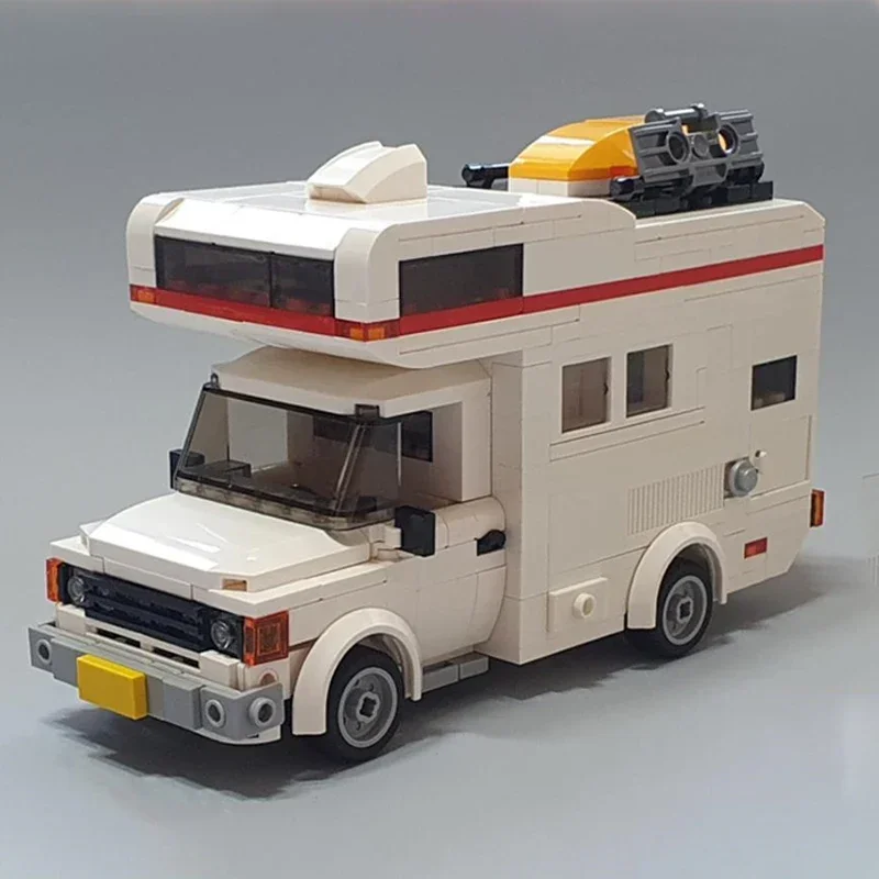 Stadsautomodel Moc Bouwstenen 7-stud Transport MK2 Camper Technologie Modulaire Blokken Geschenken Kerst Speelgoed DIY Sets Montage