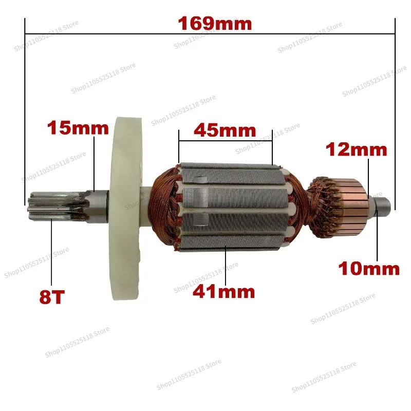 For Pickaxe PR-25B PR-38E PH-40F Armature Rotor, Anchor Armature