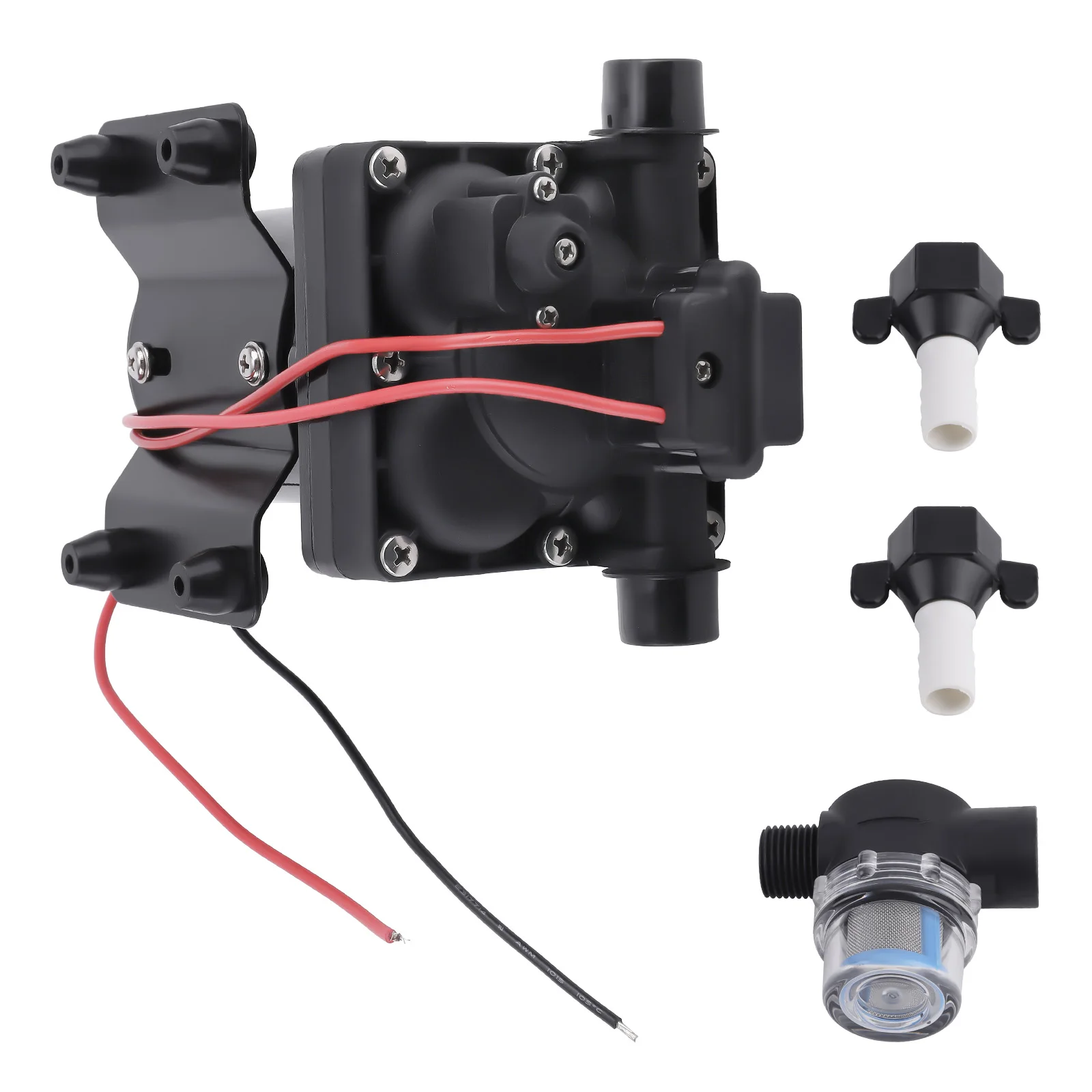 12V 3.0 Gpm RV Water Pump with Strainer for Camper for RV for Yacht 4008-101-A6 ,4008-101-E65