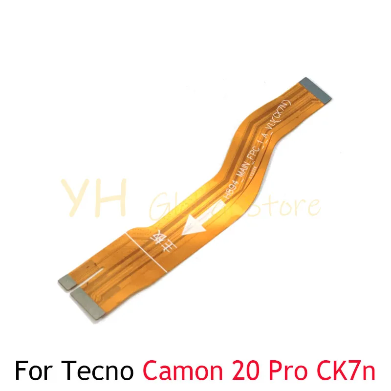 For Tecno Camon 20 Pro CK6 CK7 Main Board Motherboard Connector LCD Flex Cable Repair Parts