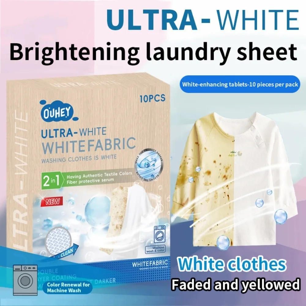 1/10Pcs Anti Fade Black Clothing Restorer Sheets Universal Easy to Use Black Dye Paper Laundry Enhancer Sheet