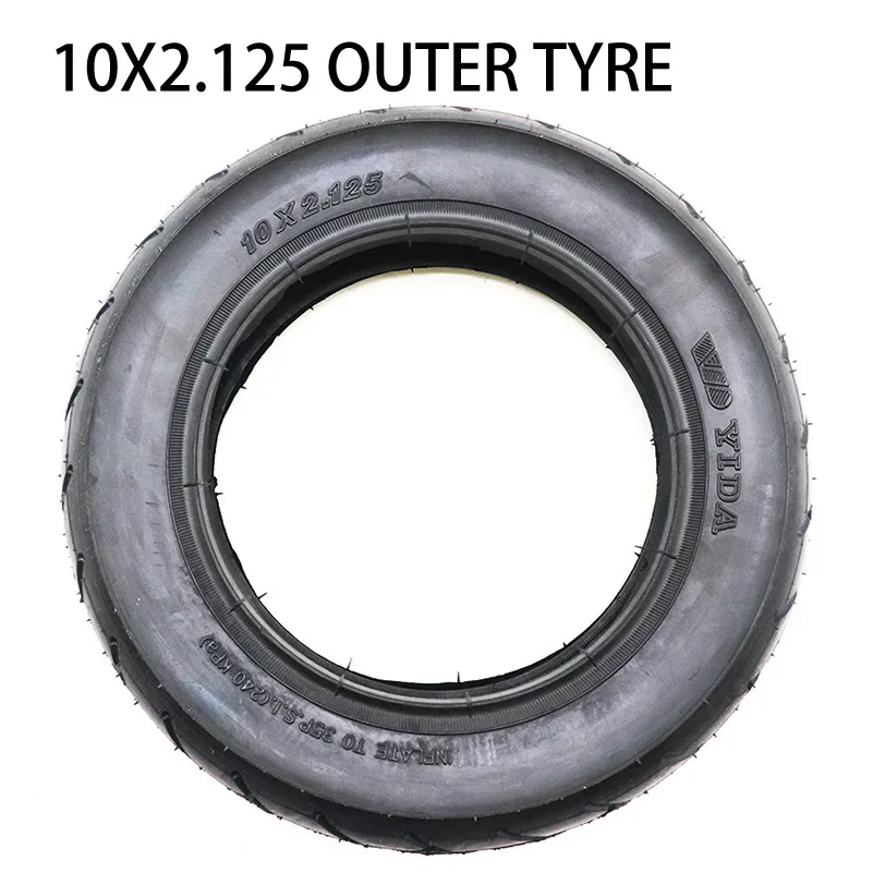 10 Inch 10x2.125 Pneumatic Tire Inner Tube Outer Tube for Electric Scooter Balancing Hoverboard self Smart Balance Tire Parts