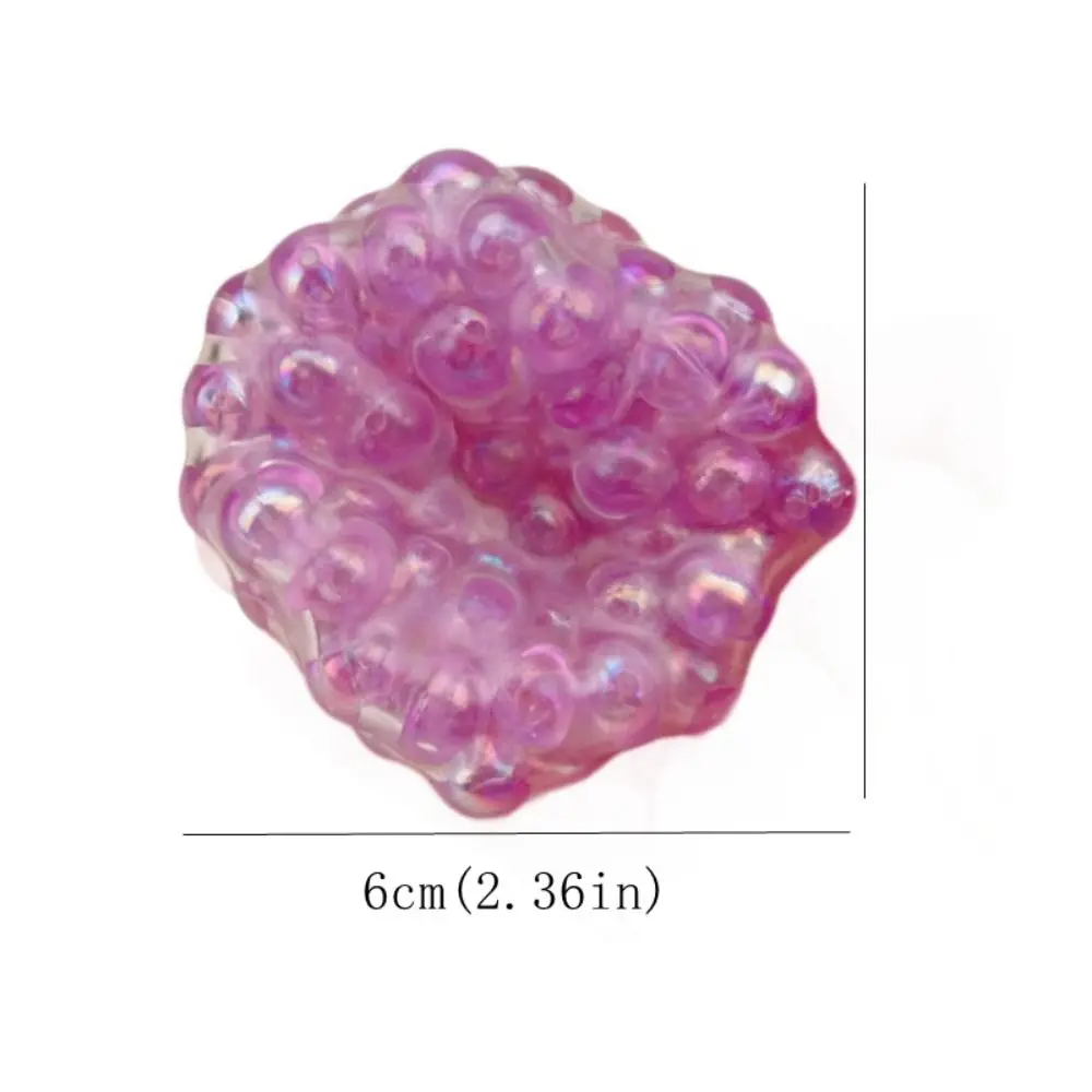 Novità Perlina Perla Spremere Giocattolo Mochi Palla Pietra Squishy Perla Palla rumorosa Giocattoli TPR Palline di zucchero Palline di perle Spremere Giocattolo Regalo per bambini