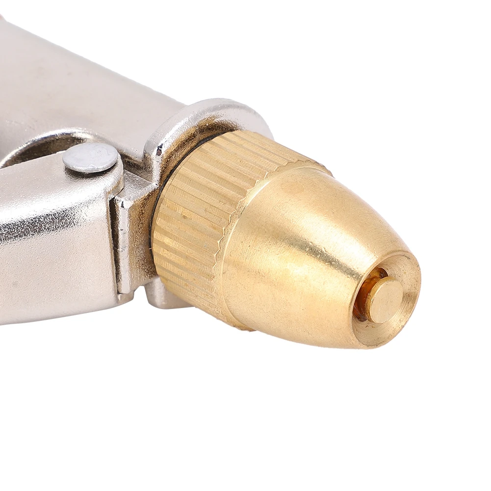 Car Washing Water Gun Pure Brass All Metal Aluminum Alloy Silver Model High Pressure 10-15m Spraying Distance Shower Direct