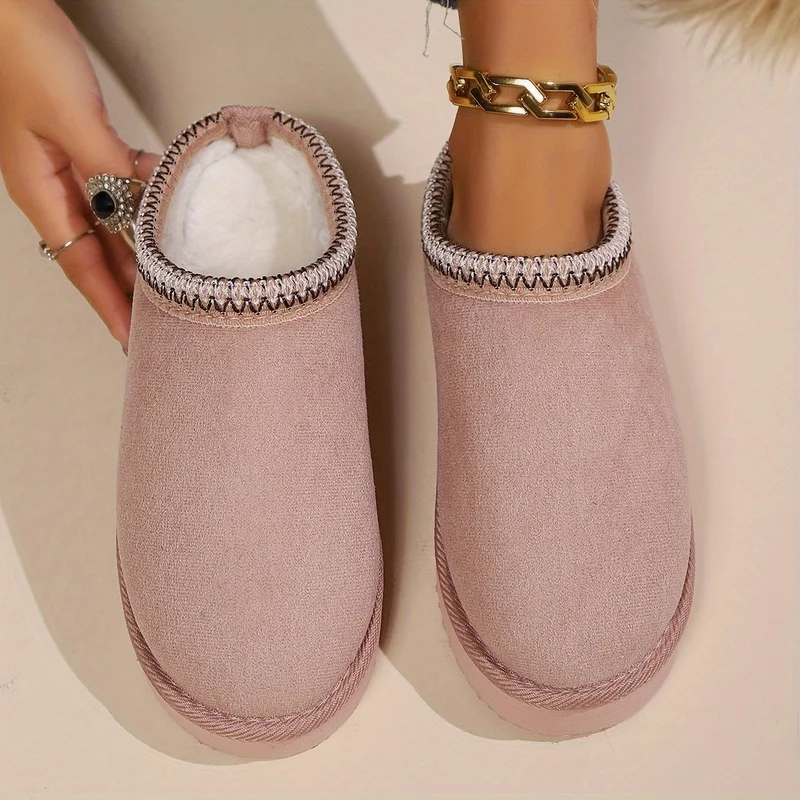 

Женские удобные домашние тапочки без шнуровки — всесезонная повседневная обувь из мягкой ткани с подошвой из ЭВА/резины, можно стирать в руках