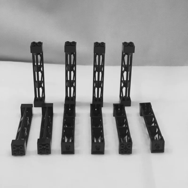 Blocs de construction, pièces militaires, accessoires, Support Stent, colonne, pilier, jouets de stationnement de voiture, briques Technik, cadeau pour enfants, 20 pièces, 58827