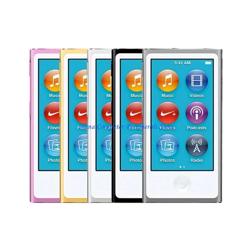 F68C Soft Silicone Back Cover Skin Protective for Case For Apple for iPod for Nano 7 view 2