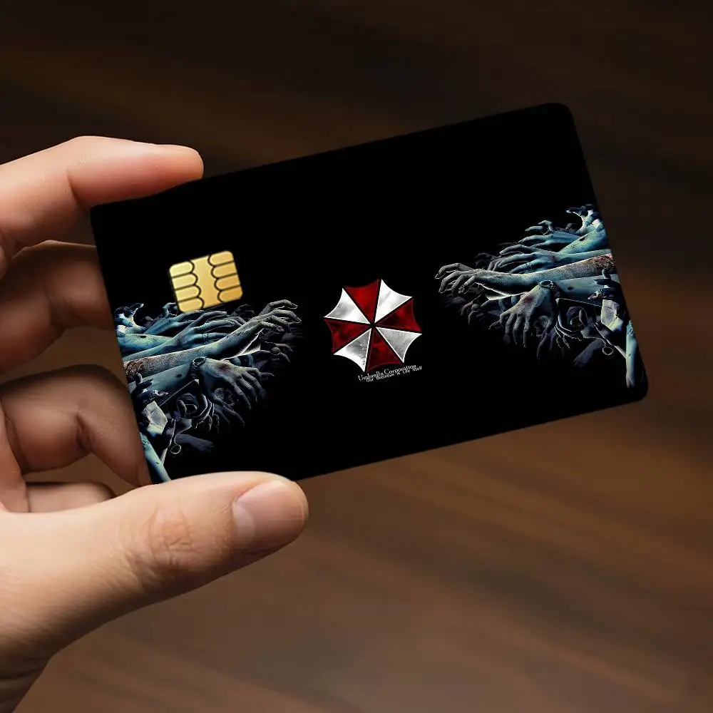 Game Umbrella Corporation Kredit-Dekorationskarten-Aufkleber, geeignet für Bankkarten, Metro Transit, kratzfest, Geschenk, 4 Stück – Detail 11