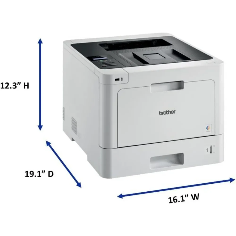 Printer Laser Warna bisnis, pencetakan dupleks, jaringan nirkabel fleksibel, pencetakan perangkat seluler, fitur keamanan canggih