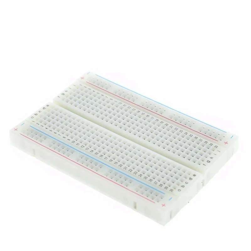 Kit Kawat Jumper Breadboard dengan Papan Roti 400 Titik + 65 Buah Kawat Jumper M/M Berbagai Ukuran + 140 Buah Kawat Jumper 2-125Mm