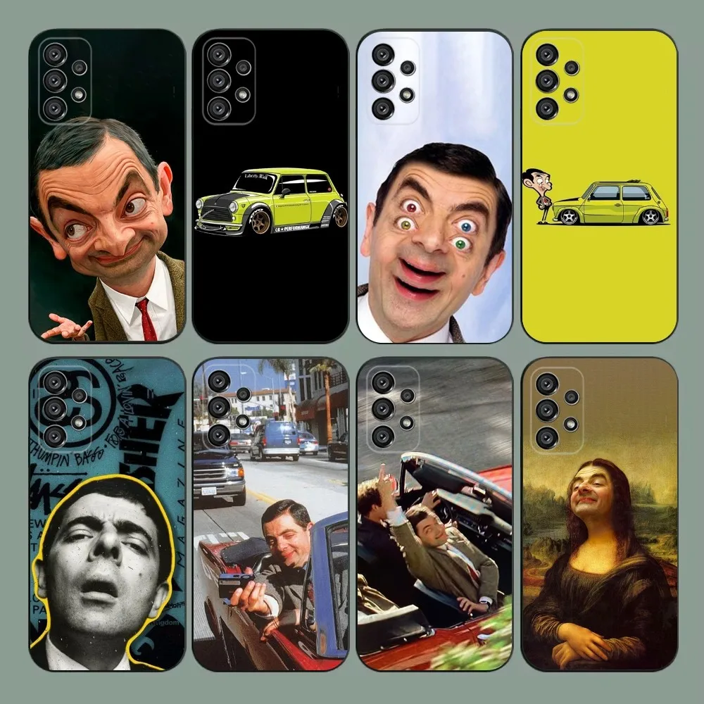 Funny Mr B- BeanS   Phone Case For Samsung Galaxy A20,A21s,A22,A31,A32,A52,A53,A72,73,A80,A91 Soft Black Cover