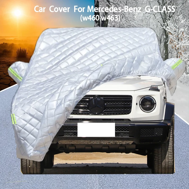 

For Mercedes-Benz G-CLASS Car Cover Delivers Hail Protection, Scratch Guard, prevents paint Peeling Rain & Snow Resistance