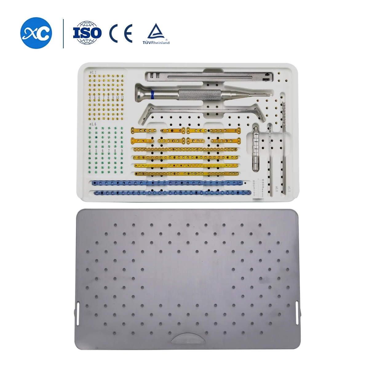 New Arrival Advanced Locking Plate Sys T E M Veterinary Alps Reconstruction Mini Locking Plate Instrument Set