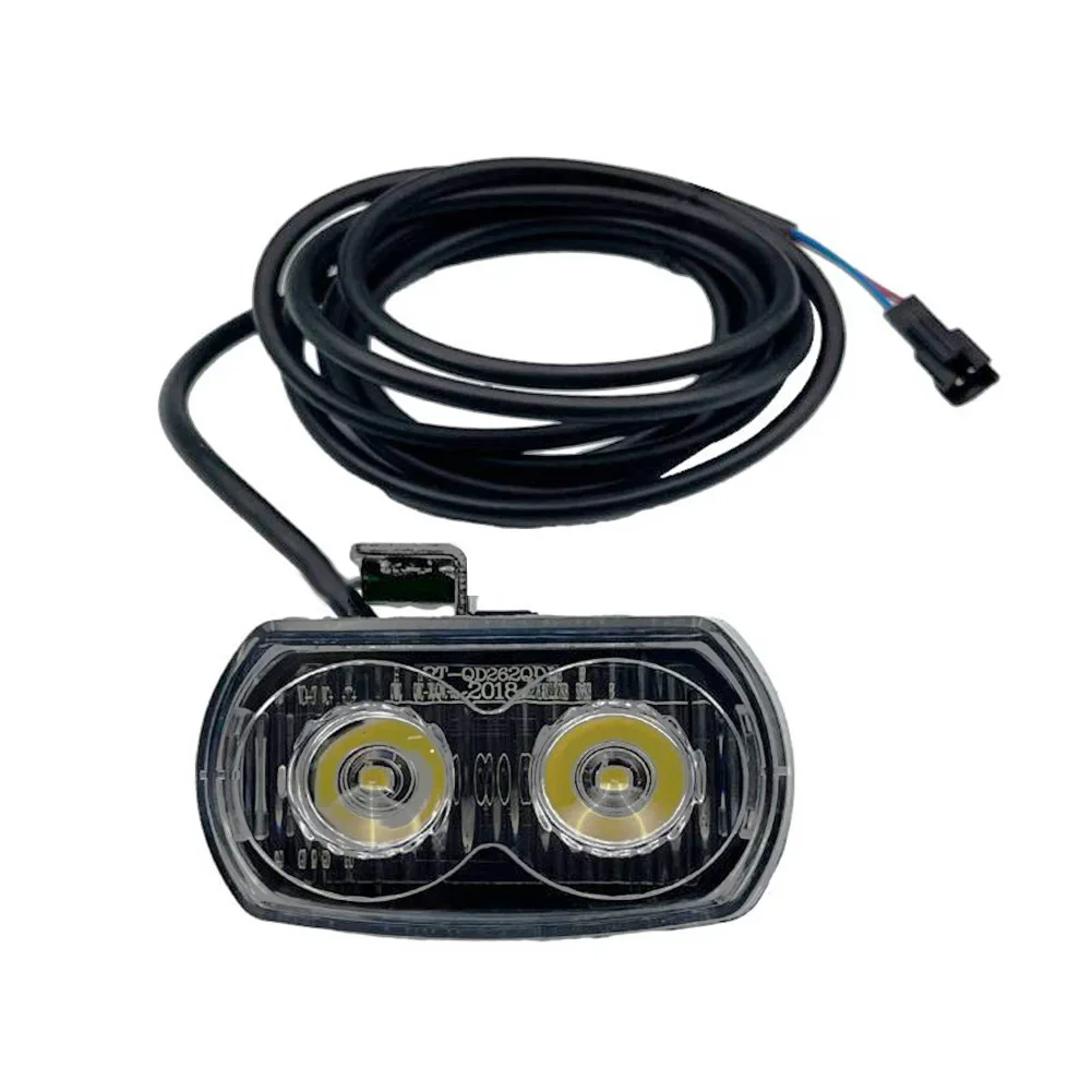 

Передний фонарь для электрического велосипеда 36 В-48 В, светодиодная лампа для электровелосипеда, задний фонарь с двигателем, водонепроницаемая фара, аксессуары для электрического велосипеда