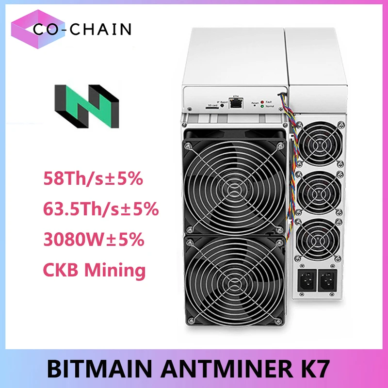 مراجعة وتحليل Bitmain Antminer K7: أحدث أجهزة تعدين البلوك تشين