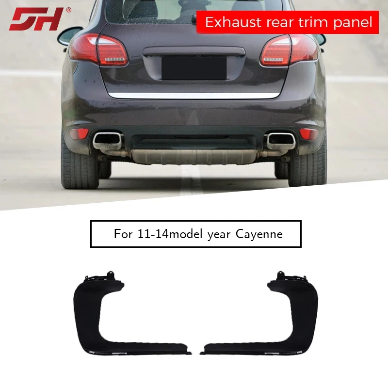 958505837009B9 958505837009B9 Rear Bar Exhaust Pipe Trim for Porsche Cayenne 958.1 2011-2014