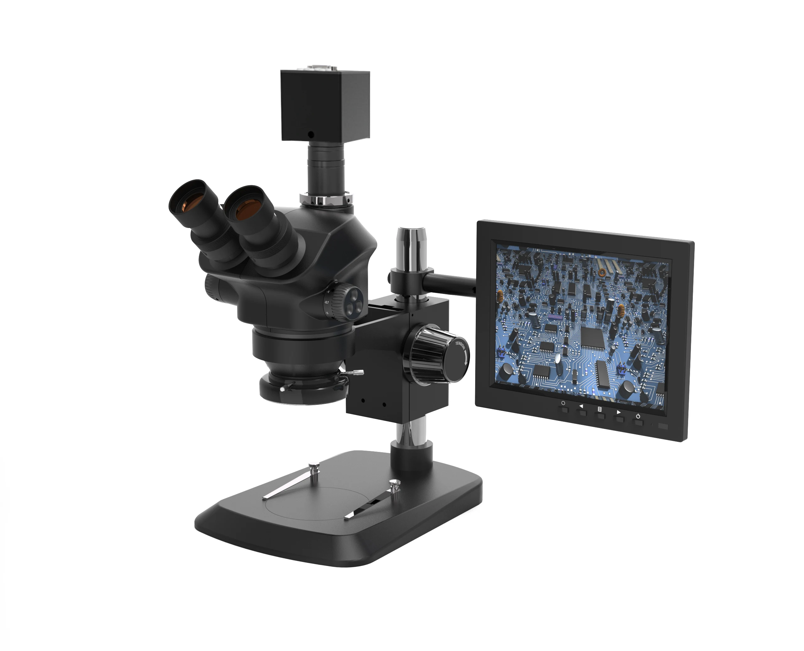 Kailiwei 7050 Trinocular Zoom 7X-50X Camera USB HDMI VGA 8\