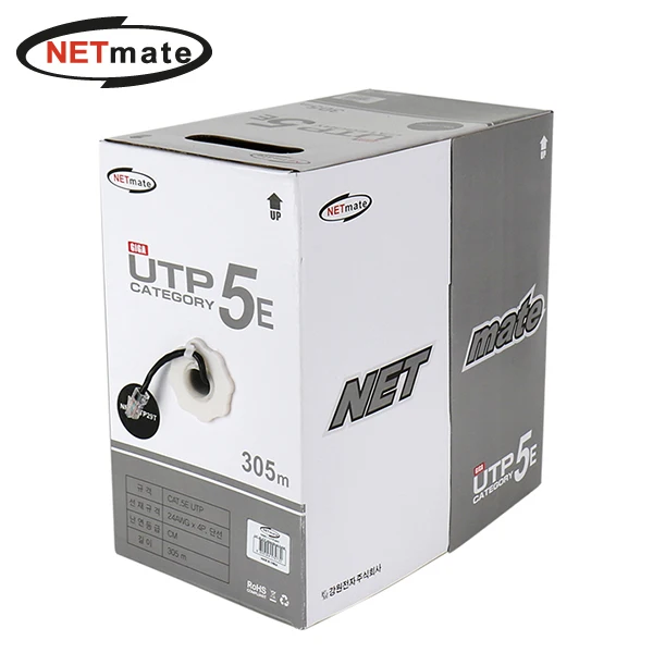 Gangwon NMC-UTP 29T CAT.5E UTP cable 305m (single line/black)