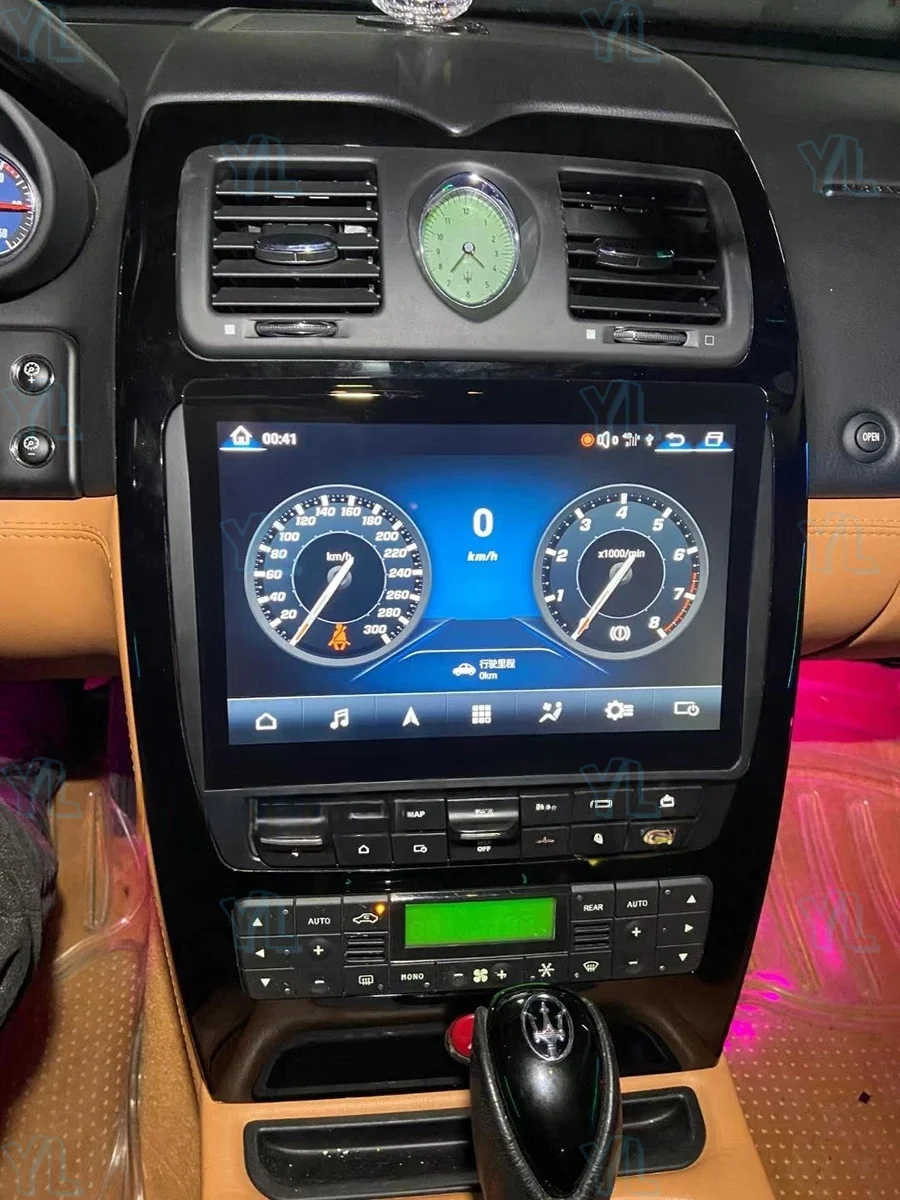 

YANFU Qualcomm Android 13 Car Multimedia Carplay Stereo Radio Player For Maserati Quattroporte 2004-2012 4G Head Unit Bluetooth