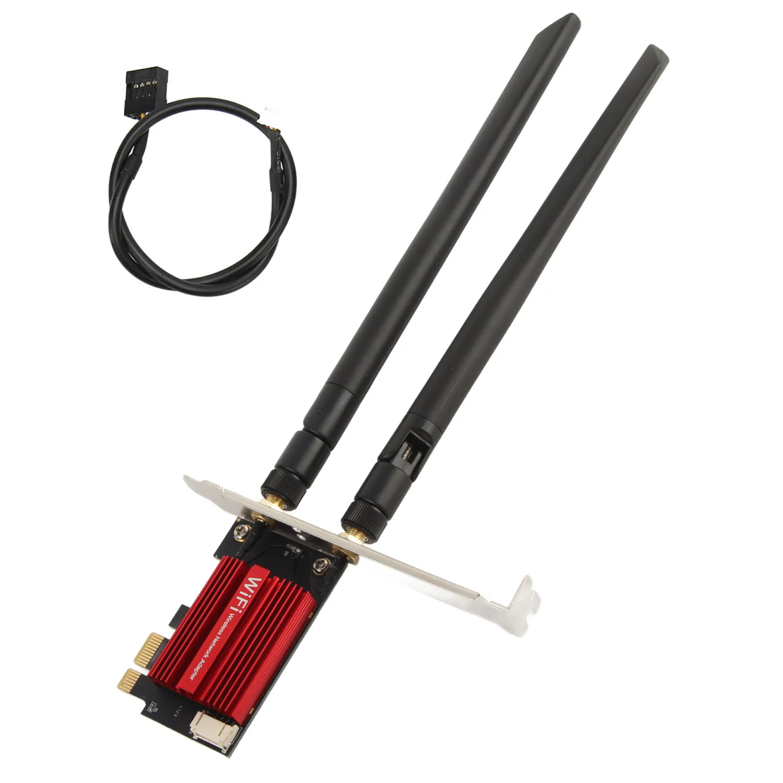 

7260AC Dual Band Pro PCIE Wifi Card 1200Mbps 2.4GHz 5GHz Bluetooth 4.0 Plug and Play Wifi Card for Windows 7 8 10 11