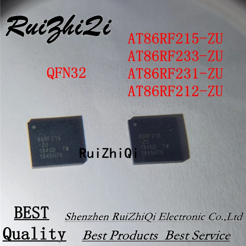 

NEW 5PCS/LOT AT86RF215-ZU AT86RF233-ZU AT86RF231-ZU AT86RF212-ZU QFN32