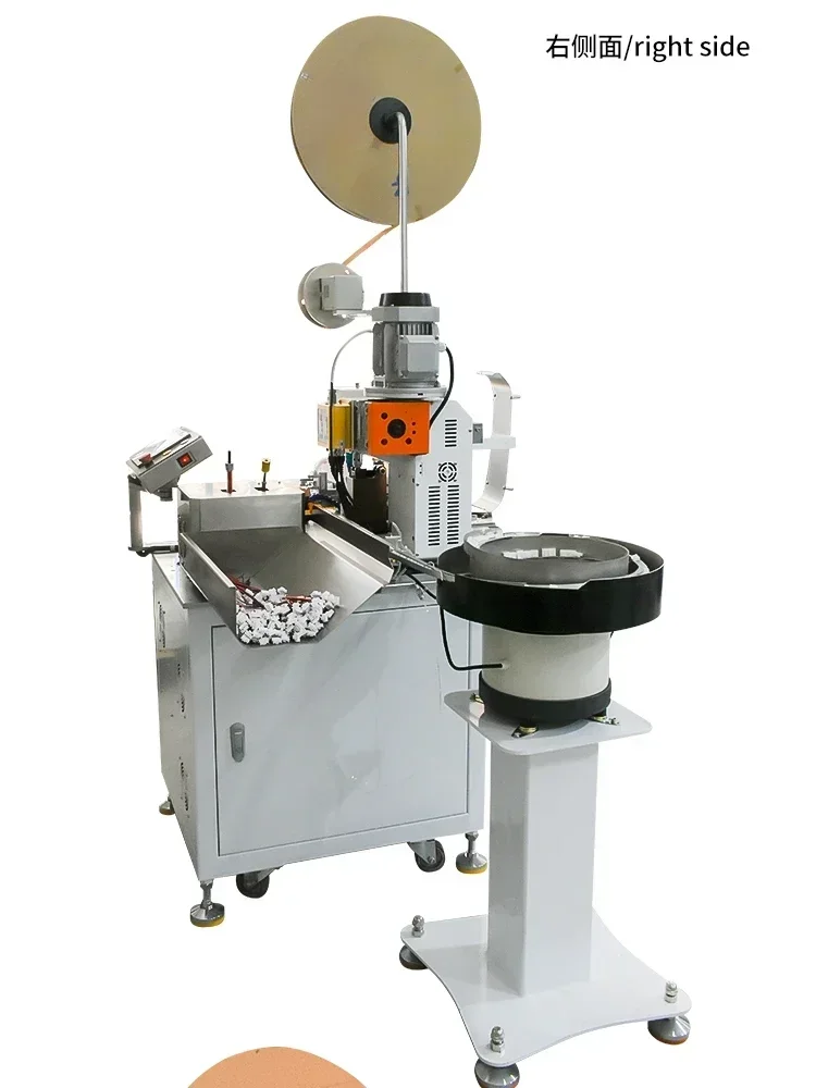 Fully Automatic Four Position Adhesive Shell Terminal Machine, Wire Cutting And Peeling, Multi Position Insertion And Casing