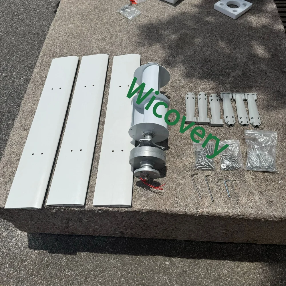 5000 واط 8000 واط المحور الرأسي ماجليف طاحونة توربينات الرياح الحرة الطاقة مولد الطاقة 24 فولت 48 فولت مع جهاز التحكم في الشحن الهجين المنزل #6