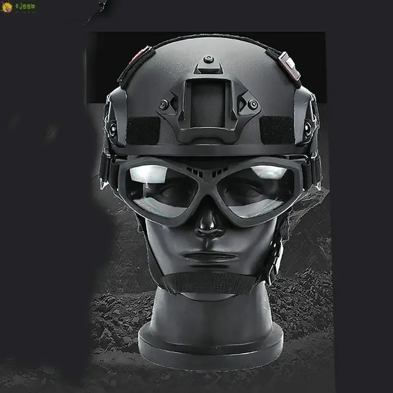 Military Helmet Airsoft Paintball Wargame CS Camouflage Helmet Cover Military Accessories Outdoor Head Protective Equipment