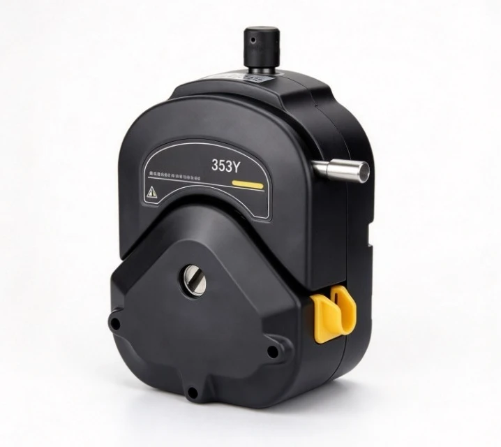 353Y Peristaltic Pump Head Easy Install 12L/min Large Flow Industrial Dosing Tubing Replacement Self-Priming Chemical Resistant