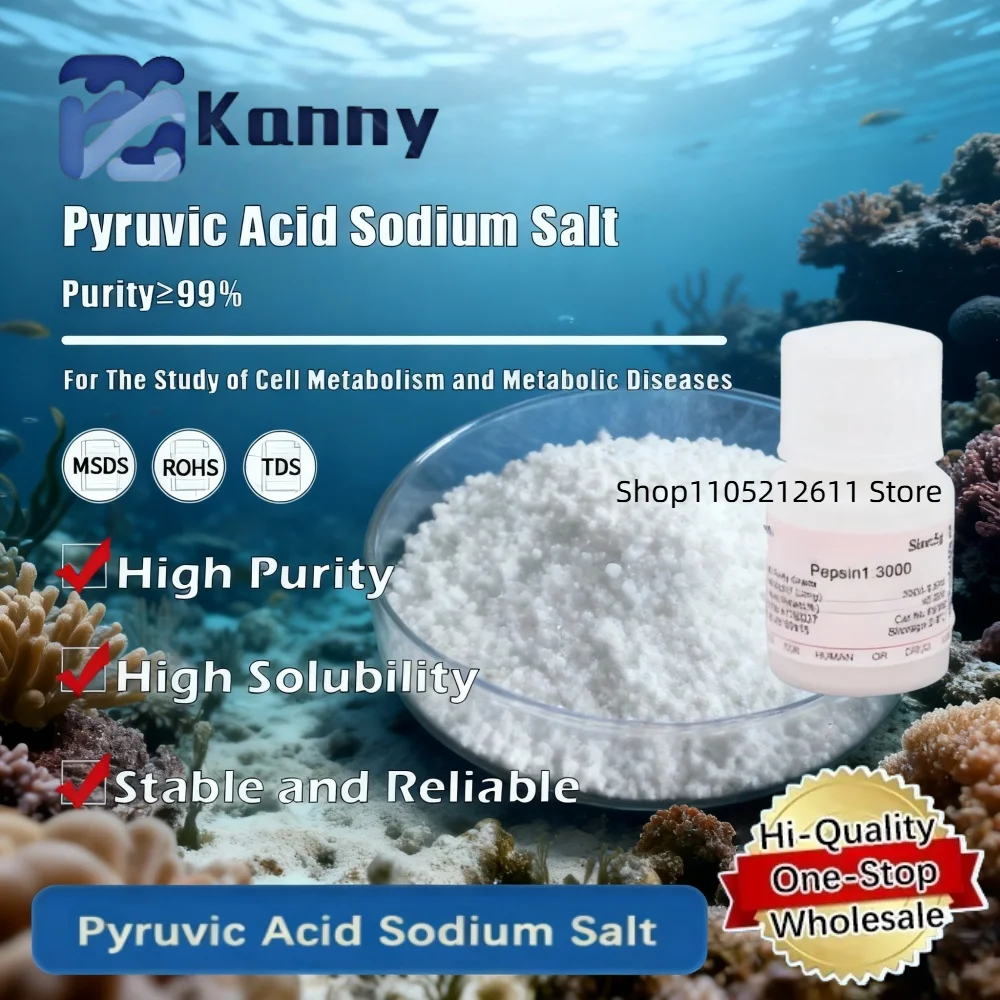 Pyruvic Acid Sodium Salt for Biochemical Research and Laboratory Applications Original Product