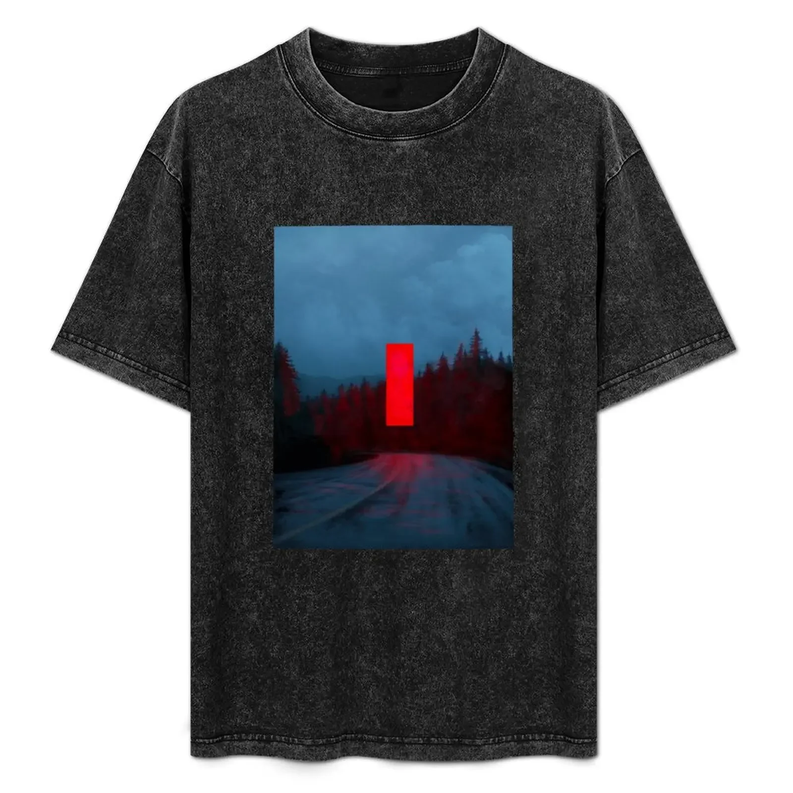 

Red Monolith T-Shirt anime shirt blacks sports fans Men's t shirts