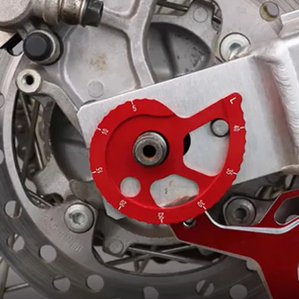 Do HONDA CRF 150F CRF230F CRF230L CRM250 AR XLR250R XR 230 250 400 600 650 R L Zestaw regulatora prowadnicy łańcucha motocyklowego — zdjęcie 7
