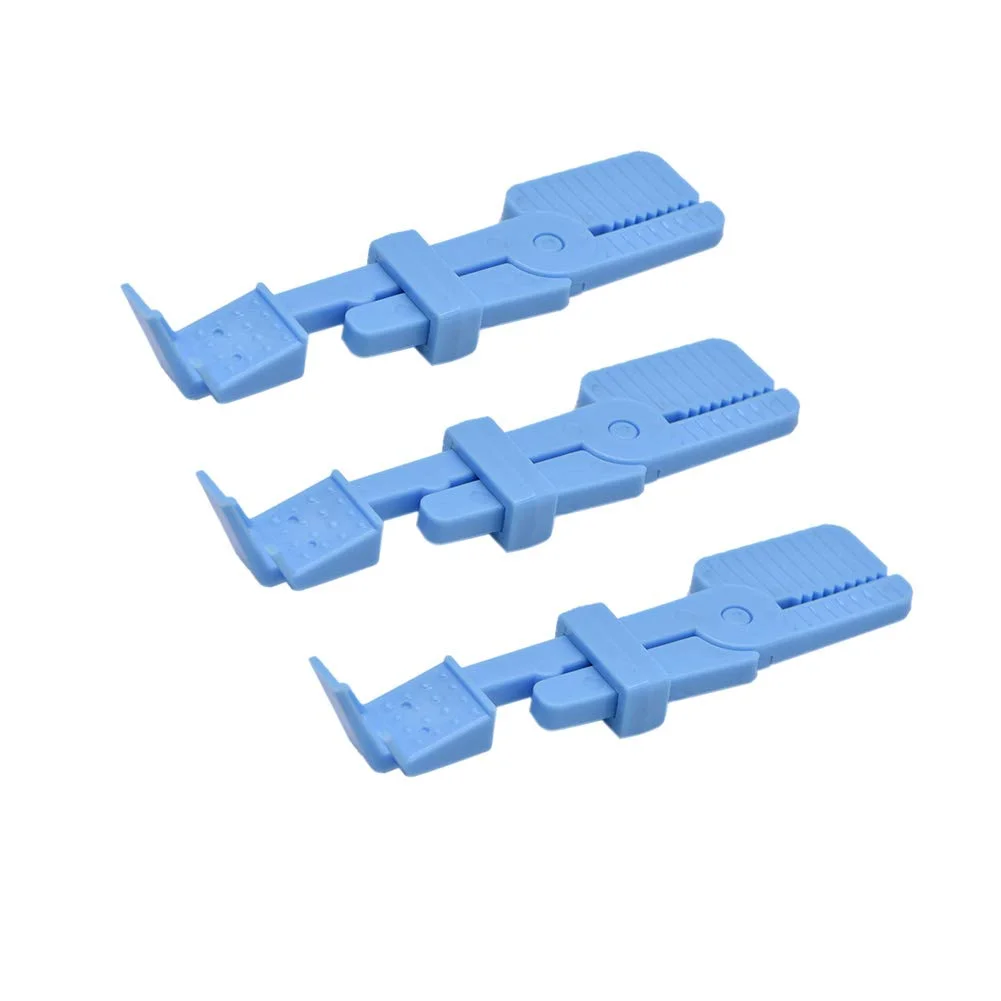 3 Pcs/set Dental X Ray Film Holder Intraoral Film Clip Holder Blue