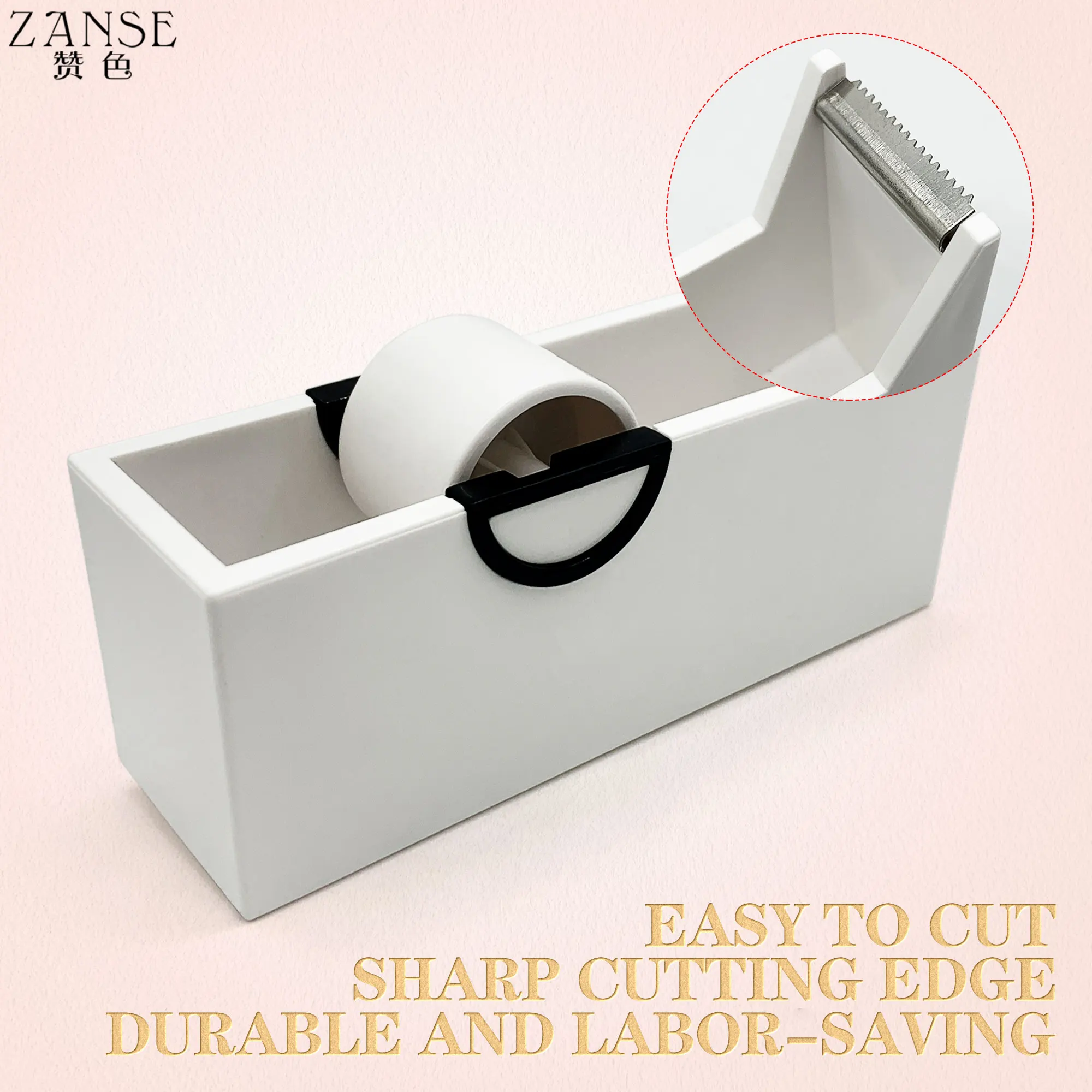 Porte-ruban adhésif pour extension de cils, coupe-ruban, outils de maquillage, greffage, plastique, rotatif, 1 pièce