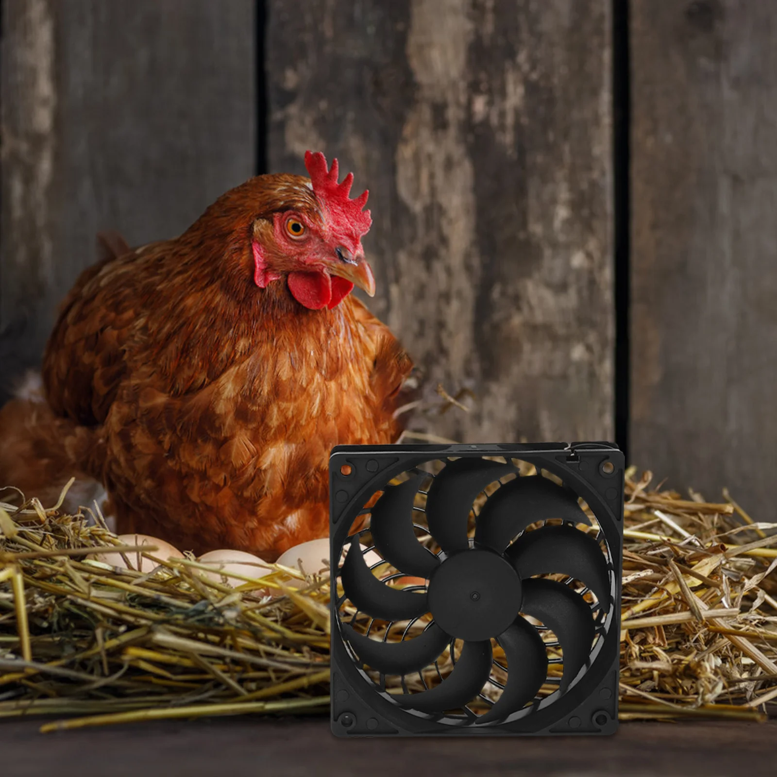 

1Set Solar Panel Fan Ventilator for Pet Dog Chicken House Cooling Fan Solar Powered Heat Dissipation System Ventilation System