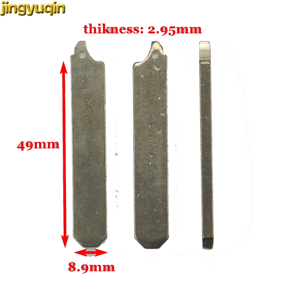 

Jingyuqin 10pcs/lot 116# Flip Remote Car Key Blade For Honda Accord CRIDER 2014 Original Uncut Fob Blank (A Type)