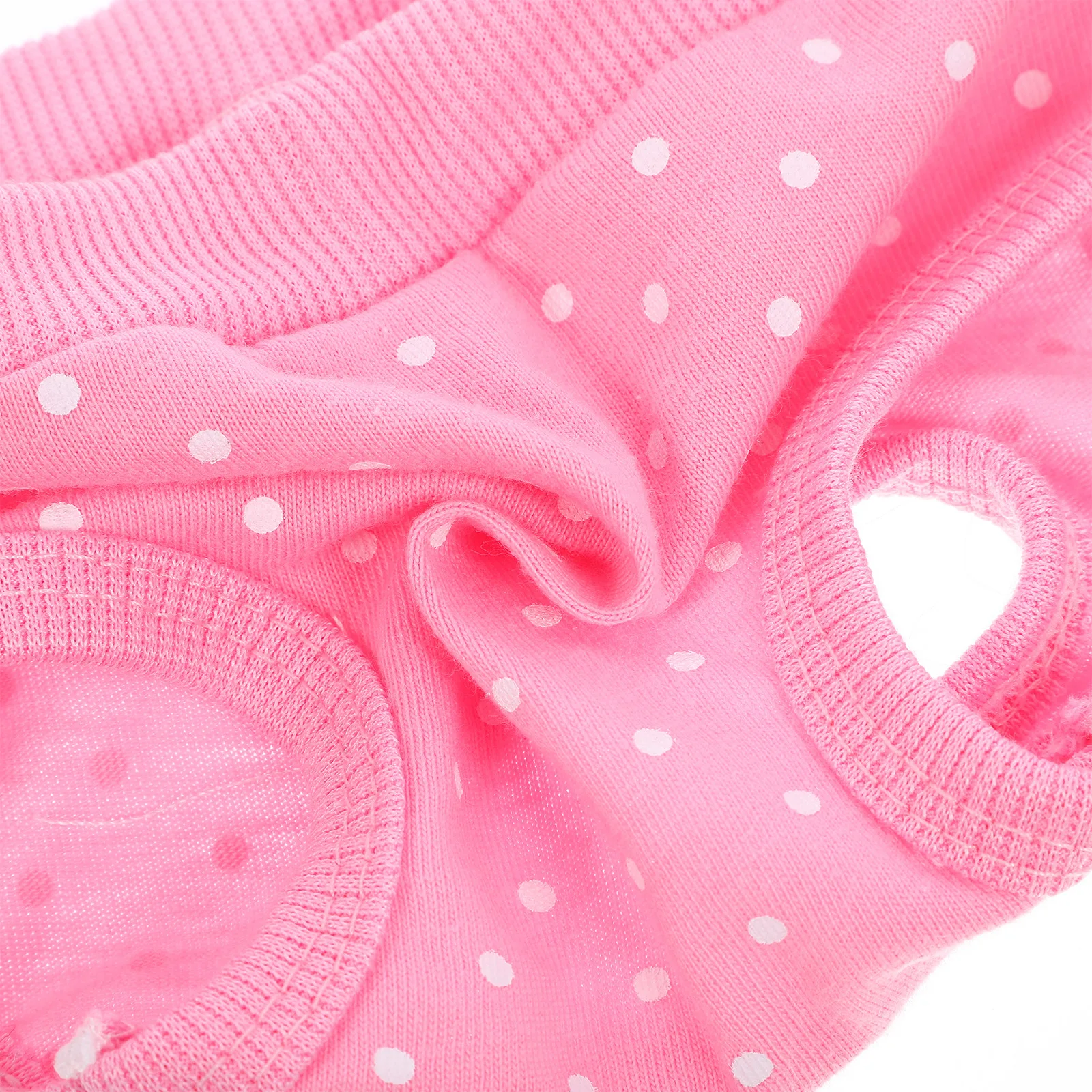 

Washable Reusable Cotton Pet Physiological Pants Male Dogs Incontinence Protection Estrus Underwearurine Stains Size S Pink Dog