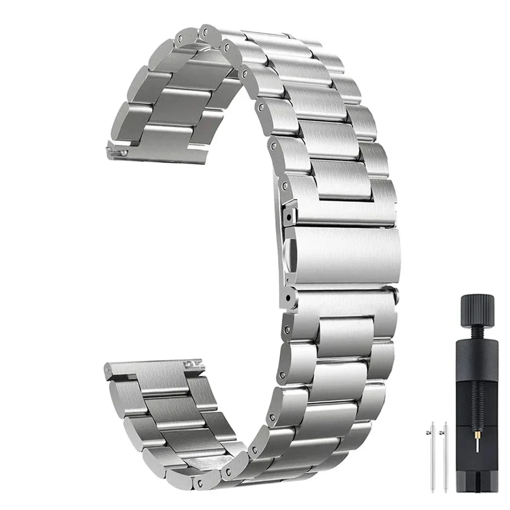 22mm Stainless Steel Strap for Redmi Watch 5 Active 5 Lite Metal Band for Xiaomi Redmi Watch 3 Active 3 Lite Bracelet Wristband image 3