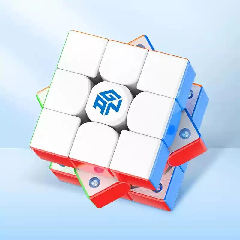 Genuine 356m-E 3x3 Magnetic Magic Speed Cube Stickerless Professional Fidget Toys Gan 356me Cubo Magico Puzzle Kids Toys