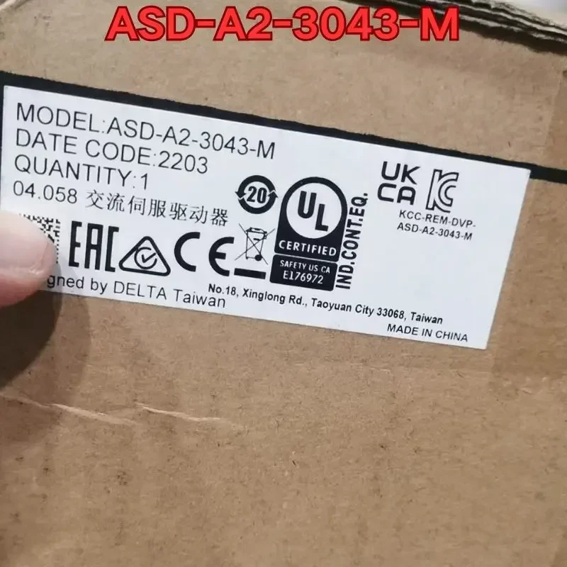 New original servo drive ASD-A2-3043-M