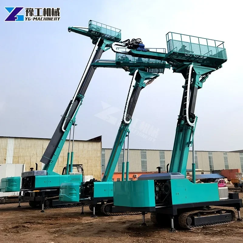 Anchoring Drill for Slope Protection Crawler Anchorage Drilling Rig Pneumatic Dth Drilling Rig Factory Price