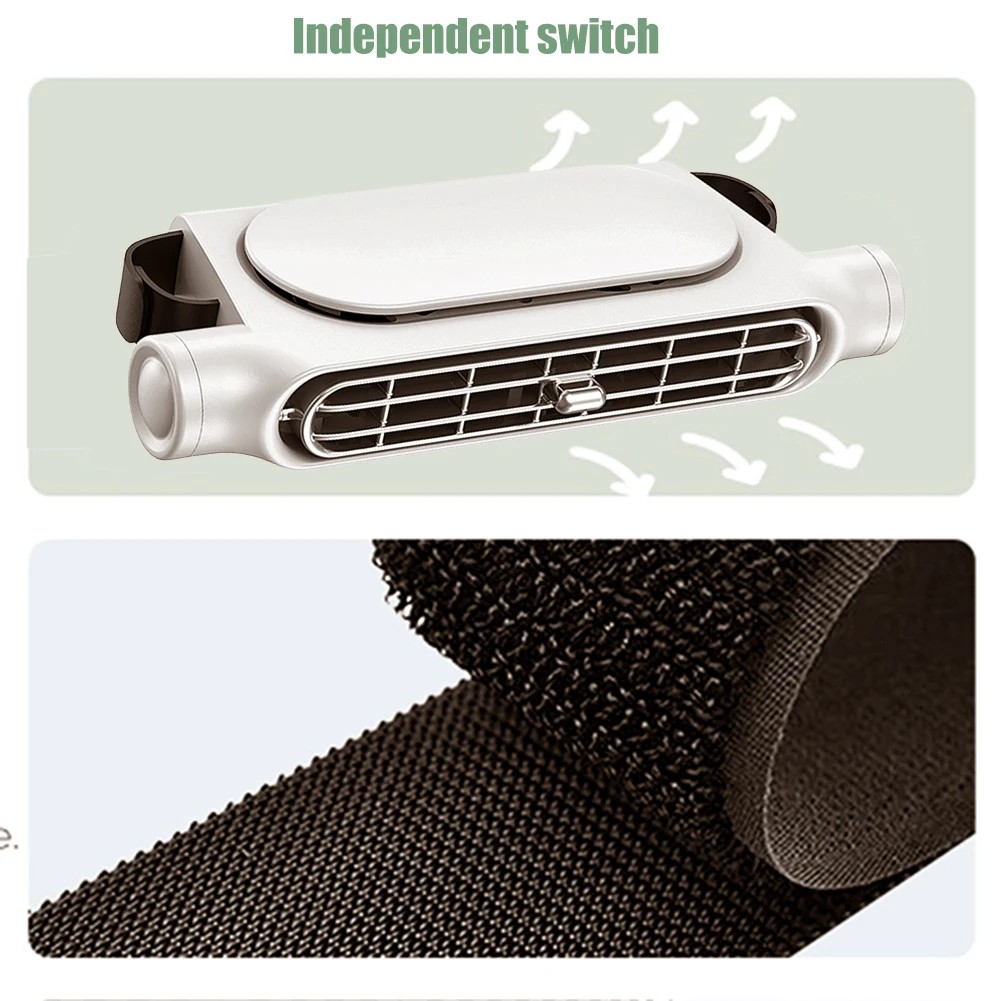 سيارة مسند الرأس مروحة تبريد الهواء 3 سرعات قابل للتعديل مقعد السيارة مروحة التبريد USB بالطاقة المقعد الخلفي التهوية الصيف اكسسوارات السيارات