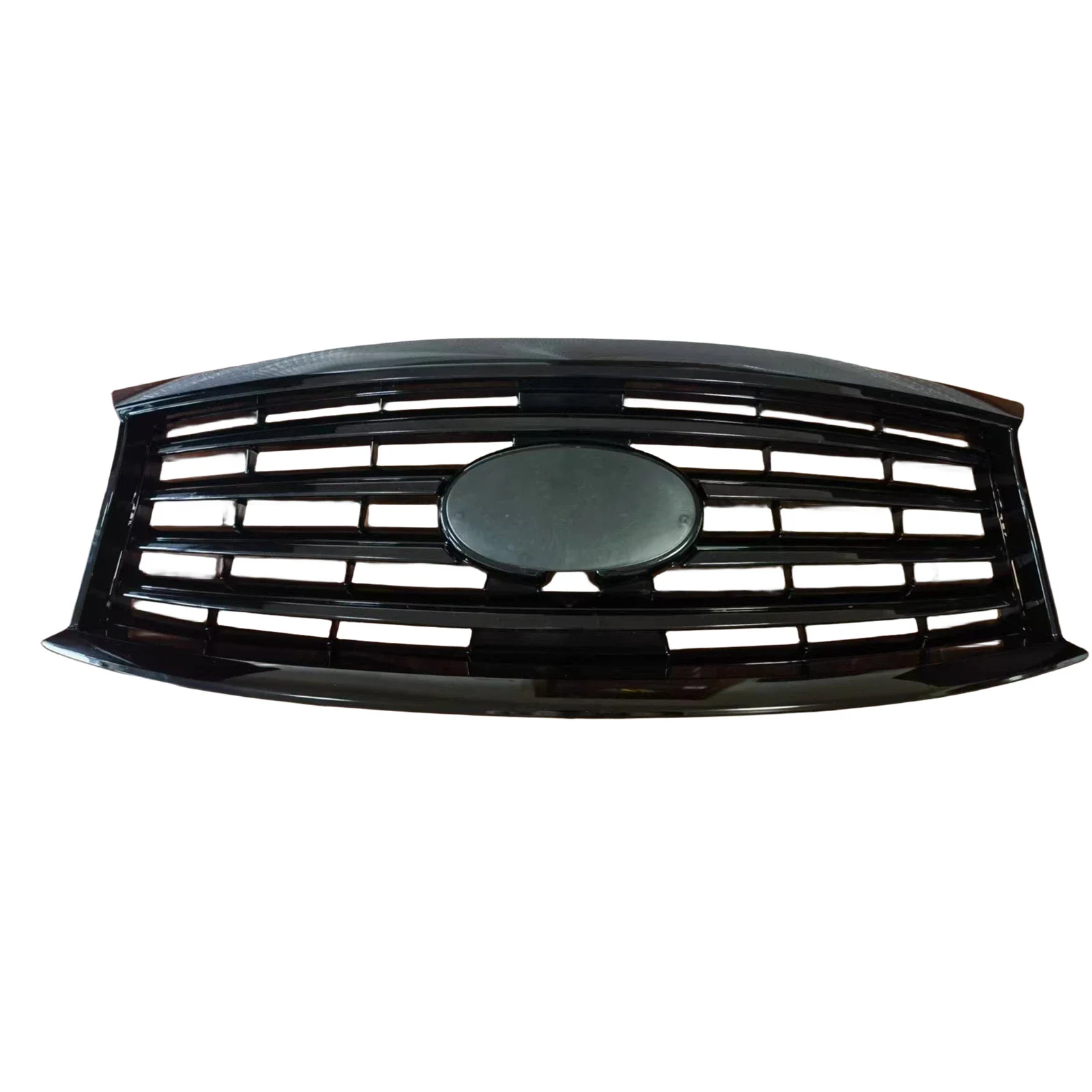 New! Racing Grill Front Grille For Infiniti JX35 QX60 2013 2014 2015 Glossy Black Upper Bumper Hood Mesh Body Kit Grid