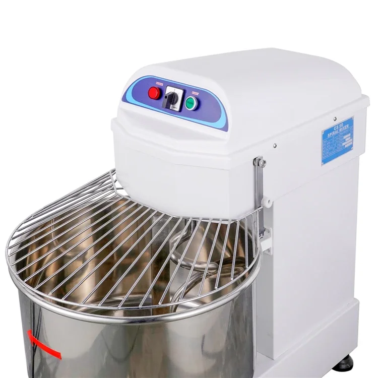 Guangzhou factory professional custom commercial single speed industrial bread dough spiral mixer