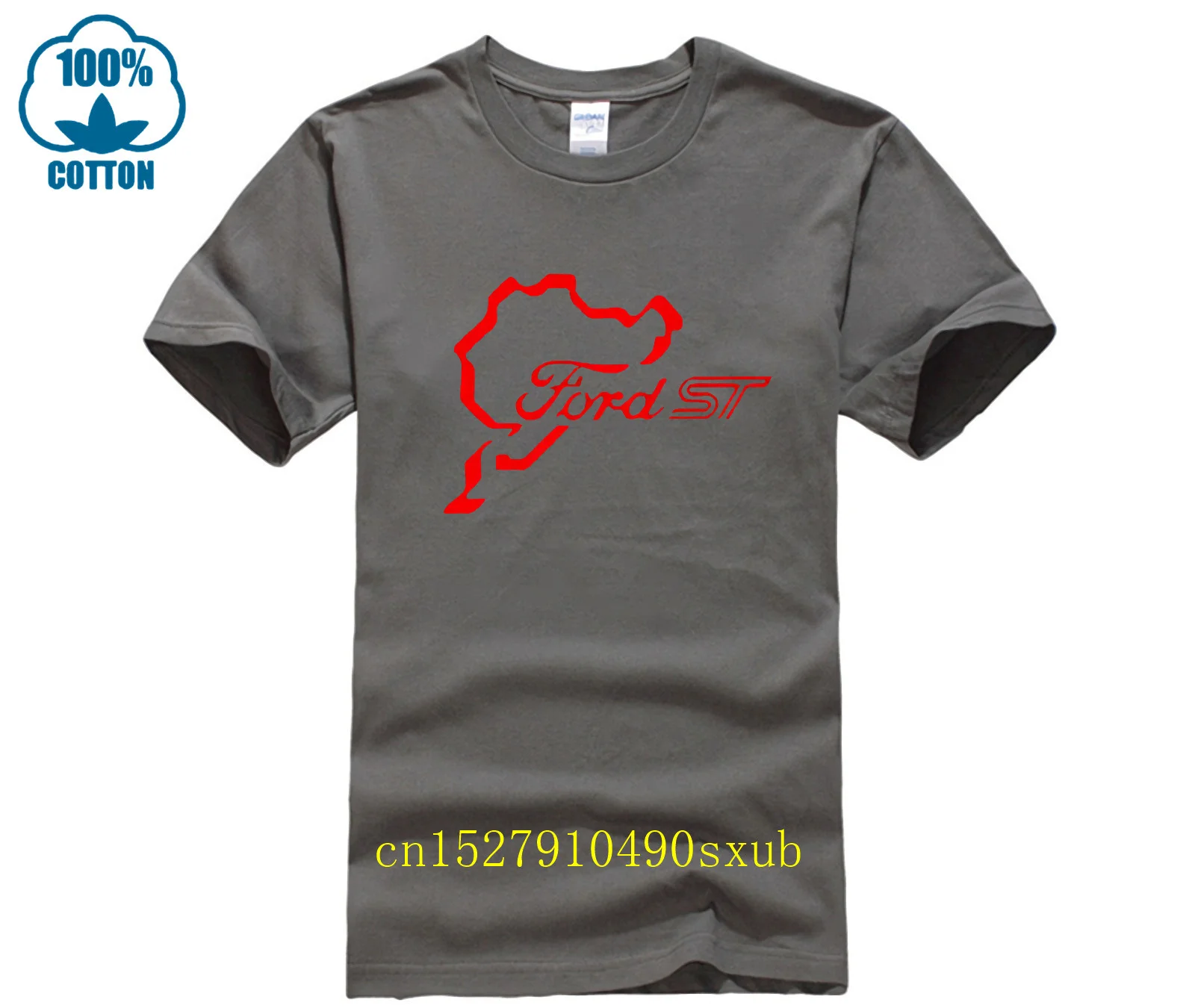 2024 New Men Summer Tee Shirt Fiesta Mondeo Focus Nuerburgring ST T Shirt BN Funny T shirt