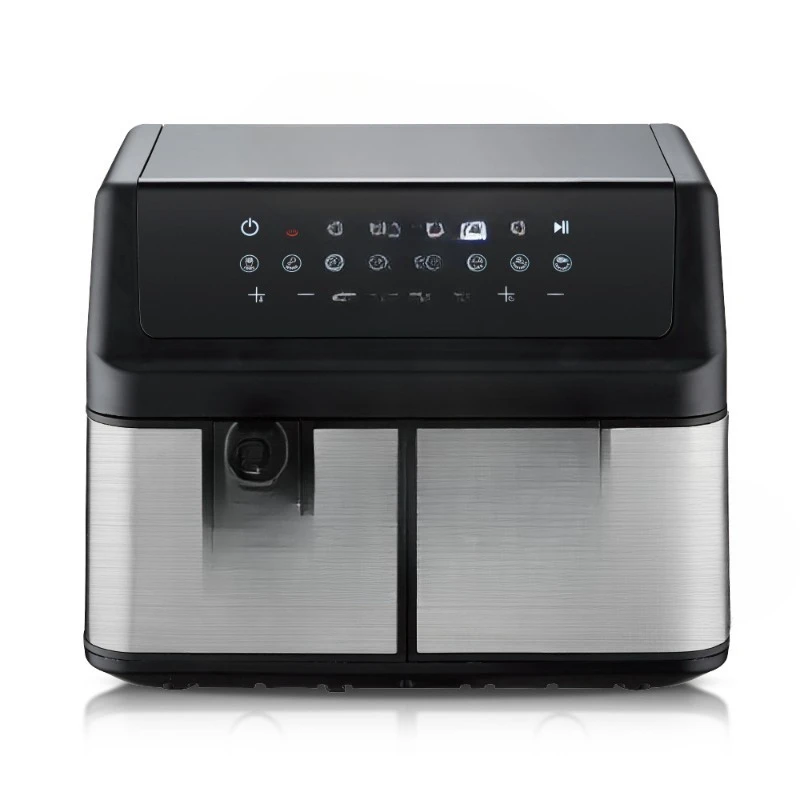 Large capacity multi-function double pot double basket smart touch screen