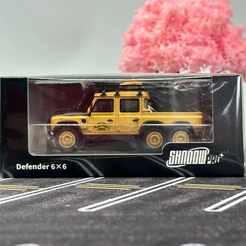 GCD&Shadow Por 1:64 pickup truck die-casting alloy car model, a gift desktop ornament that boys like.