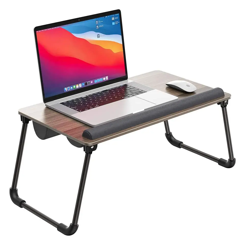

Bed Table with Memory Foam Cushion for WFH