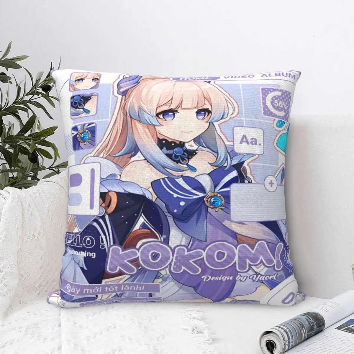 

Honkai: Star Rail Pillowcase Product Soft Cushion Cover anime cartoon Pillow Covers Bed Decoration Zipper Multi Size