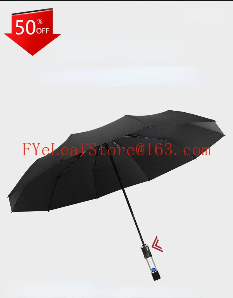 

Straight Handle Dual-Use Vinyl Sun Protective plus Size Thickening Sunshade Folding Umbrella